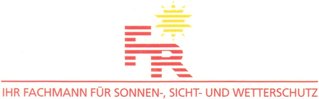 Logo der Firma FR – Sonnenschutz Fink Robert